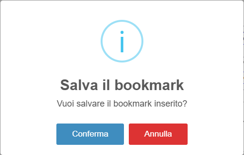 Alert Salva Bookmark